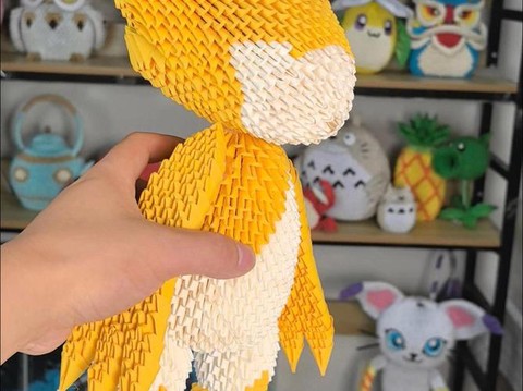 赛尔号雷伊折纸怎么折[图2]