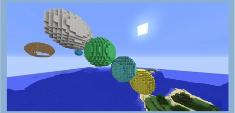 我的世界球形怎么做