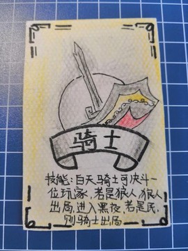 自制狼人杀卡牌怎么画[图1]