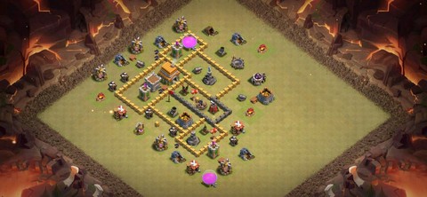 部落冲突怎么打6本[图1]